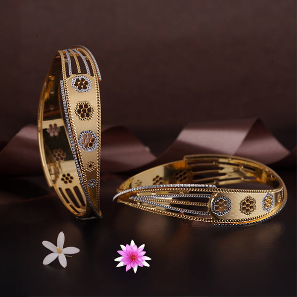 Classic Diamond Band Bangles – Timeless Elegance for Women