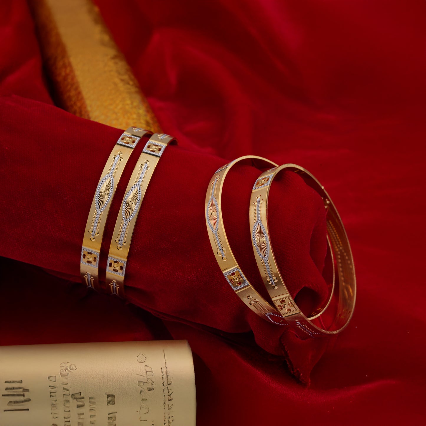 Classic Diamond Band Bangles – Timeless Elegance for Women