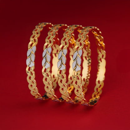 Classic Diamond Band Bangles – Timeless Elegance for Women