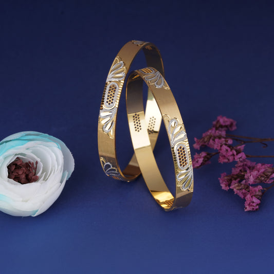 Classic Diamond Band Bangles – Timeless Elegance for Women