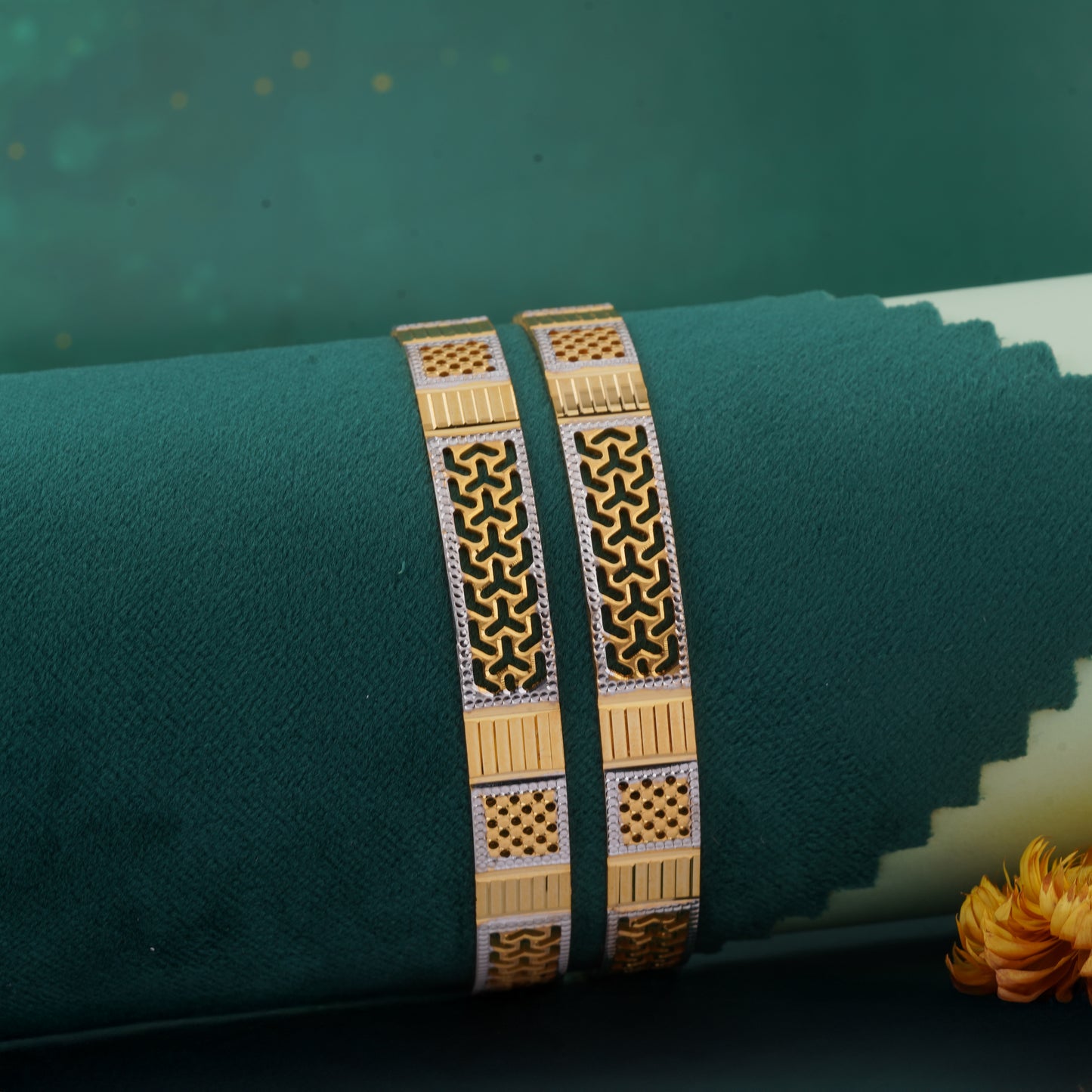 Classic Diamond Band Bangles – Timeless Elegance for Women