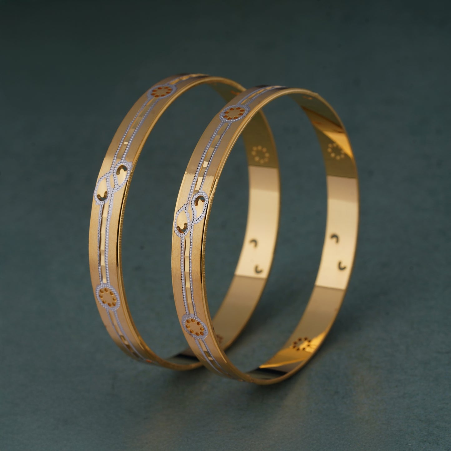 Classic Diamond Band Bangles – Timeless Elegance for Women