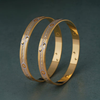 Classic Diamond Band Bangles – Timeless Elegance for Women