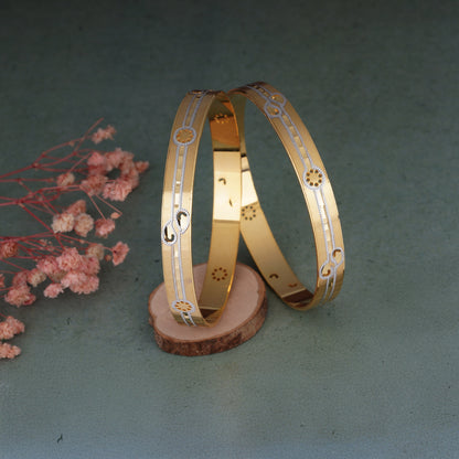 Classic Diamond Band Bangles – Timeless Elegance for Women