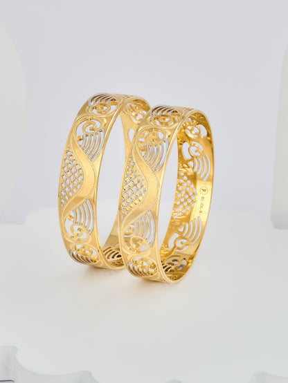 Gold Plated Bangles