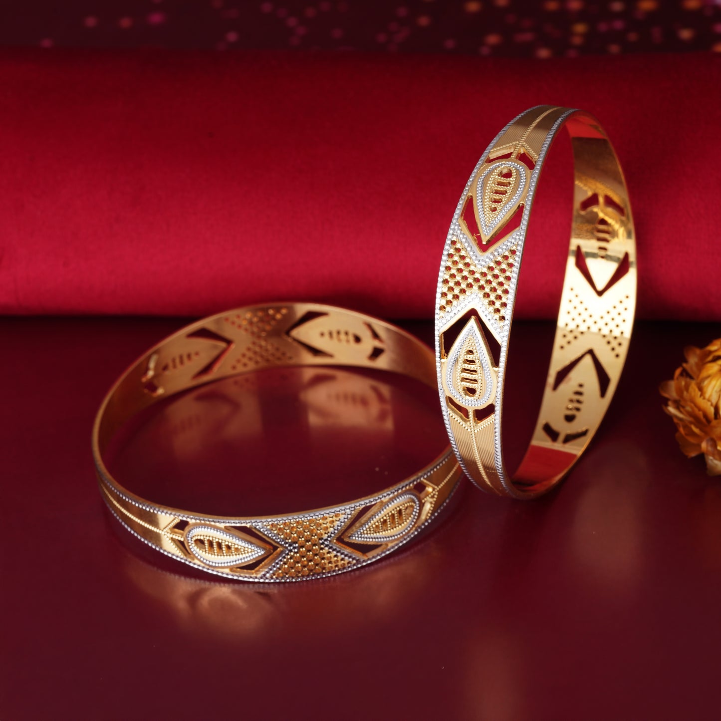Classic Diamond Band Bangles – Timeless Elegance for Women