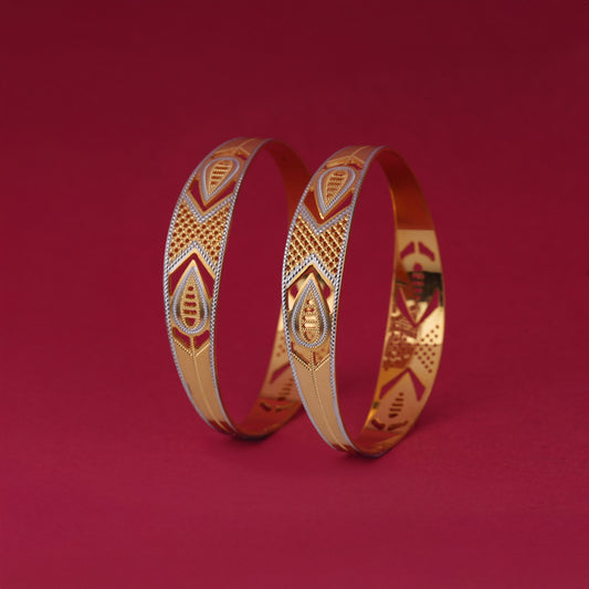 Classic Diamond Band Bangles – Timeless Elegance for Women