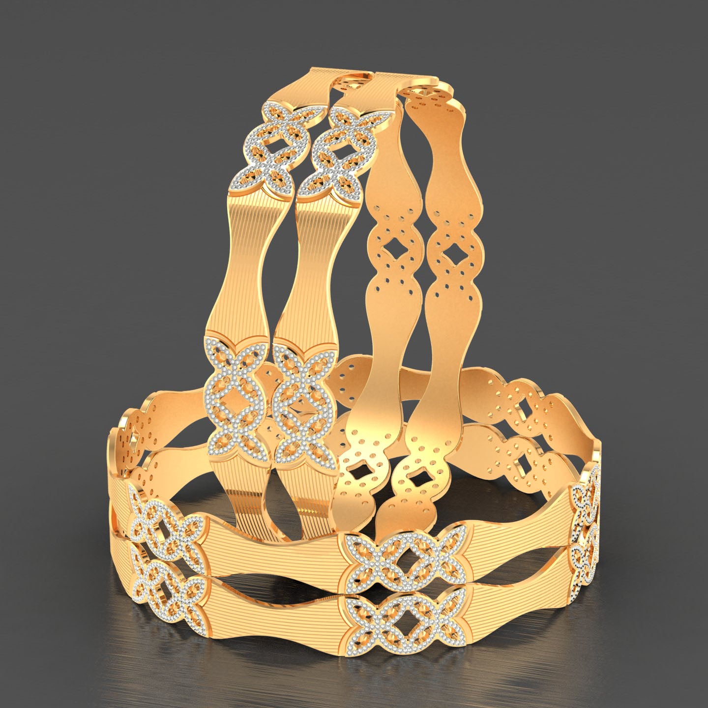 4 Pcs Bangles