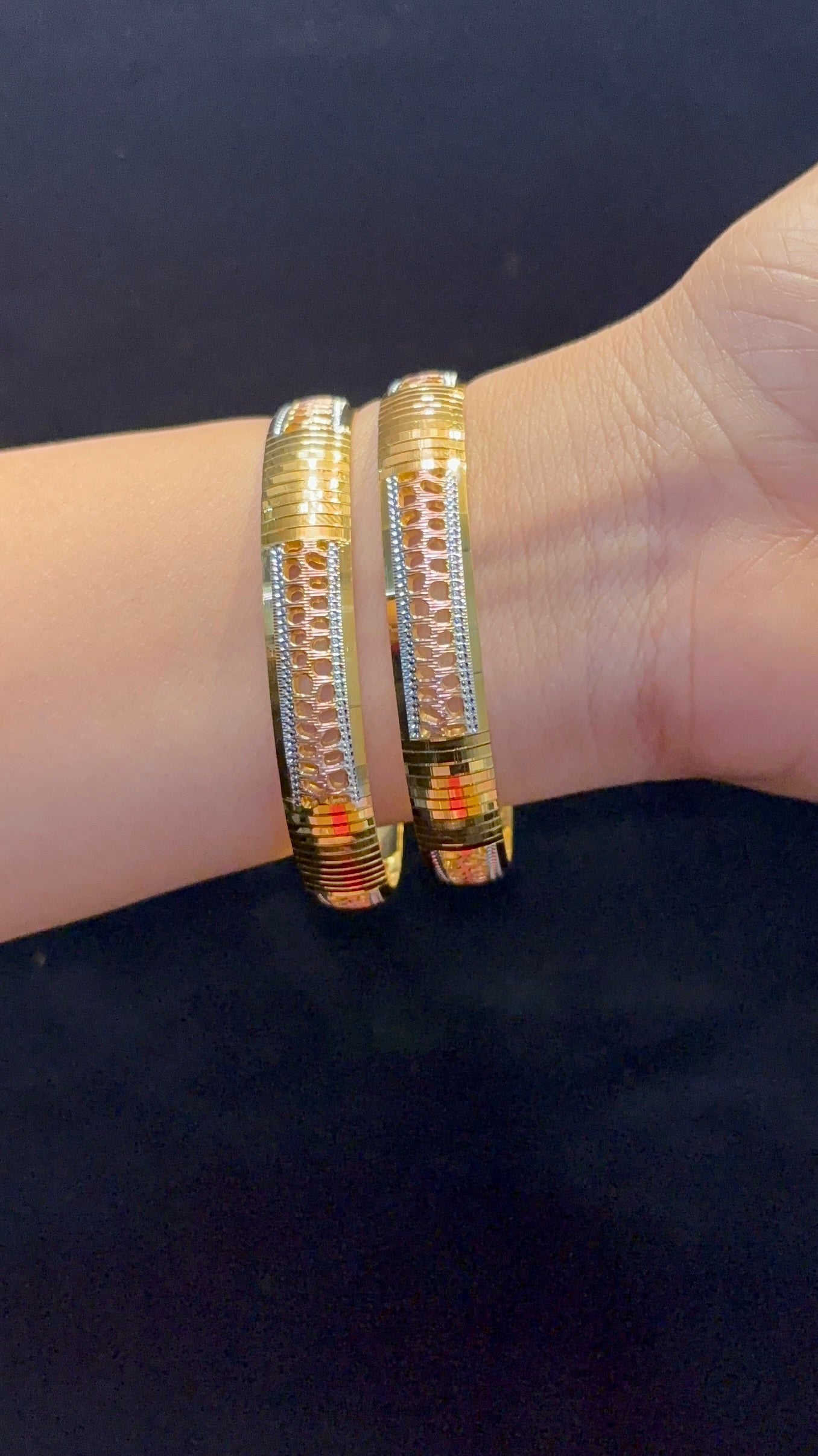Half Round Bangles