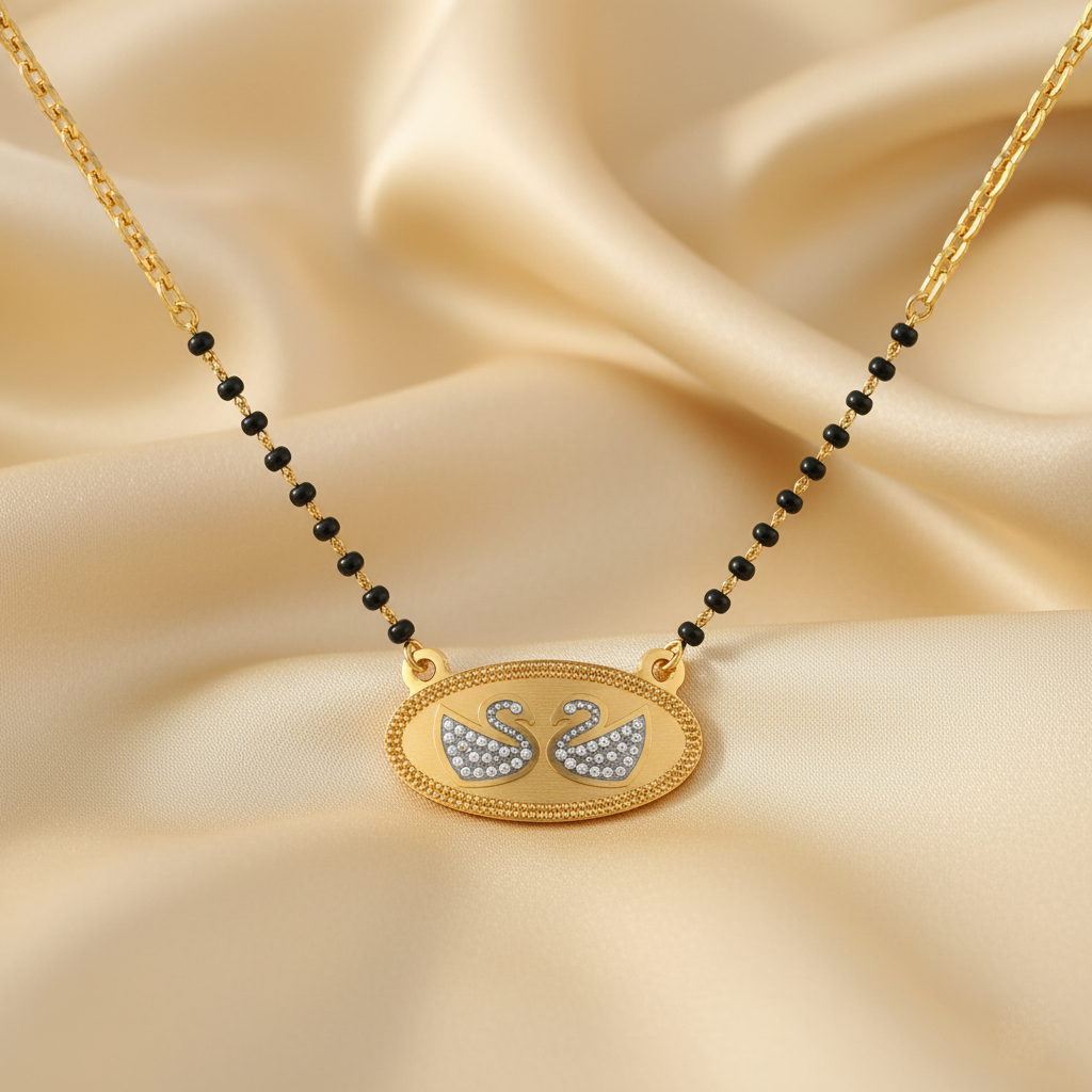 elegant  mangalsutra necklace – traditional & stylish jewellery for women